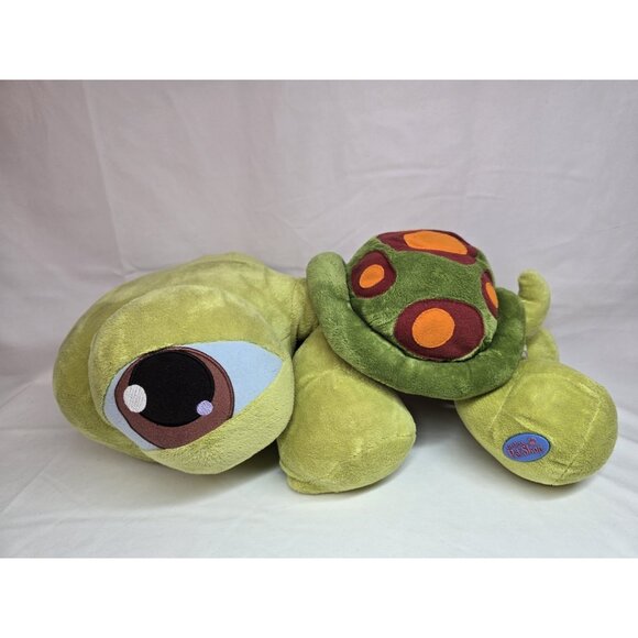 Littlest Pet Shop LPS Jumbo Plush Turtle Stuffed Toy 2005 With Figure Rare - Picture 4 of 16